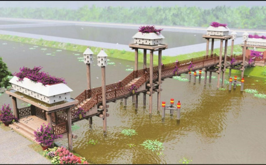 Cầu kiều Trà Sư