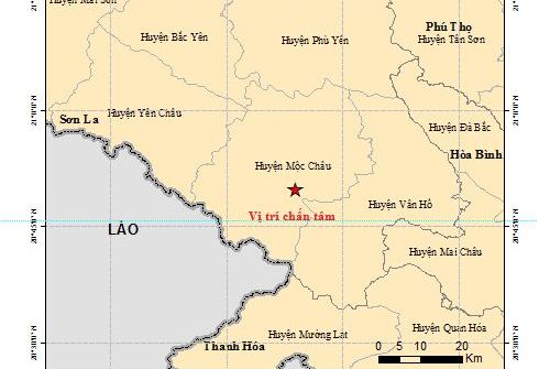 Hà Nội rung chấn do động đất mạnh ở Sơn La