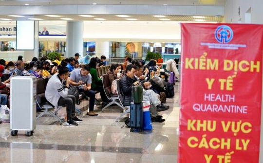 Cục Hàng không: Khai báo y tế điện tử bắt buộc trước khi lên máy bay