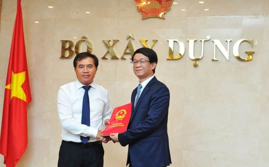 Bộ Xây dựng: Công bố Quyết định bổ nhiệm Cục trưởng Cục Phát triển đô thị