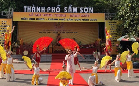 Thành phố Sầm Sơn: Tô đậm sắc màu văn hóa truyền thống với Lễ hội bánh Chưng, bánh Giầy