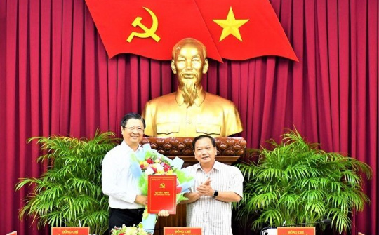 Đồng chí Trương Quang Hoài Nam được điều động giữ chức Phó Trưởng Ban đối ngoại Trung ương