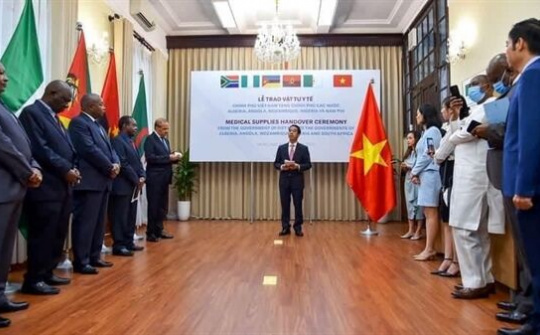Việt Nam hỗ trợ các nước châu Phi trong phòng chống dịch Covid-19