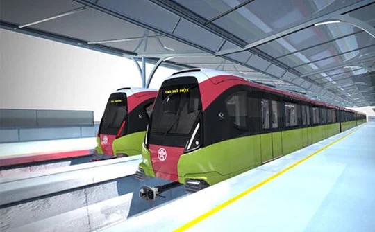 Trên 40.500 tỷ đồng đầu tư đường sắt đô thị đoạn ga Hà Nội - Hoàng Mai
