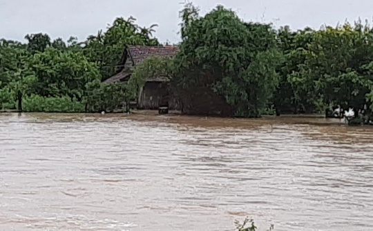 Đắk Lắk: Mưa lớn kéo dài, nhiều địa phương ngập trong biển nước