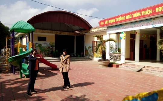 Hà Trung, Thanh Hóa: Trường Mầm non Hà Ngọc vượt khó vươn lên