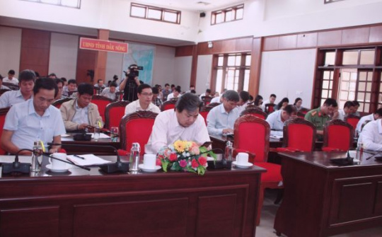 Đắk Nông: Hội nghị giao ban báo chí tháng 6
