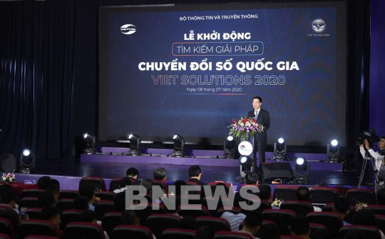 Khởi động cuộc thi “Tìm giải pháp chuyển đổi số Việt Nam- Viet Solution 2020"
