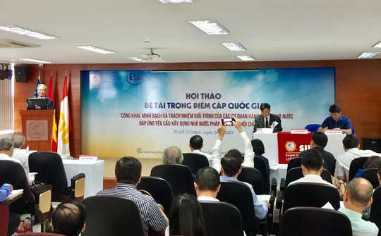 Công khai, minh bạch và trách nhiệm giải trình của các cơ quan hành chính nhà nước