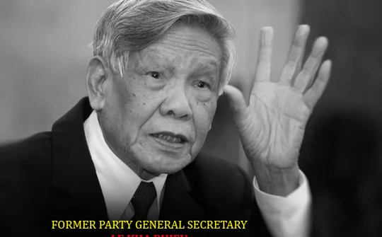 VN to hold State funeral for former Party leader Le Kha Phieu