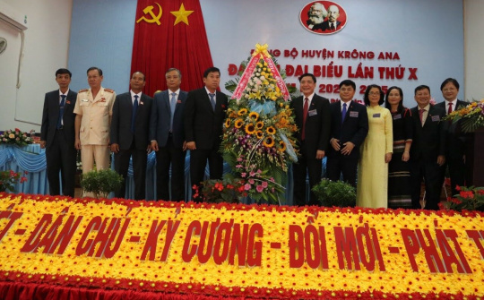 Huyện Krông Ana (Đắk Lắk): Phấn đấu đạt chuẩn nông thôn mới trong nhiệm kỳ 2020-2025