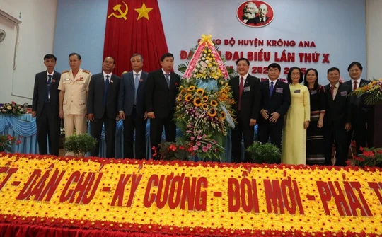 Huyện Krông Ana (Đắk Lắk): Phấn đấu đạt chuẩn nông thôn mới trong nhiệm kỳ 2020-2025