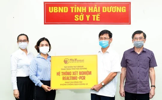 "Bầu Hiển" tiếp tục tiếp sức Hải Dương chống dịch