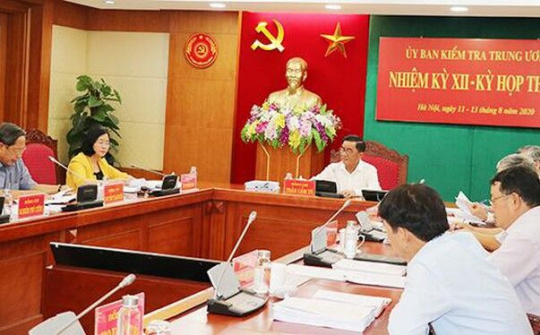 Ủy ban Kiểm tra Trung ương thi hành kỷ luật một số tổ chức đảng, đảng viên