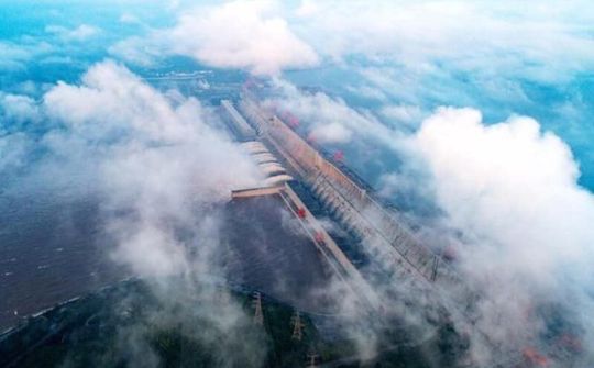 Đập Tam Hiệp ứng phó lưu lượng nước lũ cao kỷ lục đang đổ về