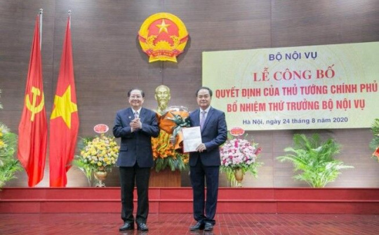 Trưởng ban Ban Tôn giáo Chính phủ giữ chức vụ Thứ trưởng Bộ Nội vụ