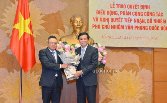 Chủ tịch HĐTV PVN làm Phó Chủ nhiệm Văn phòng Quốc hội