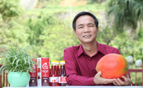 Doanh nhân Nguyễn Công Suất: Tâm huyết nâng tầm quả Gấc Việt
