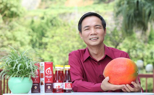 Doanh nhân Nguyễn Công Suất: Tâm huyết nâng tầm quả Gấc Việt