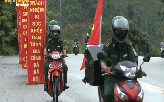 Kon Tum: Triển khai nhiều biện pháp tuyên truyền phòng chống dịch Covid-19 dọc tuyến biên giới