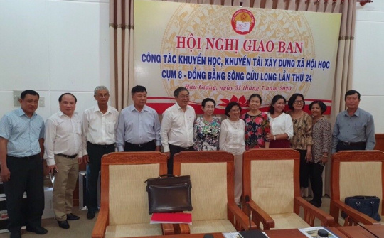 Giao Ban Khuyến học khu vực  ĐBSCL lần thứ 24