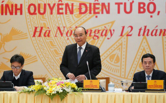 Thủ tướng làm Chủ tịch UBQG về Chính phủ điện tử