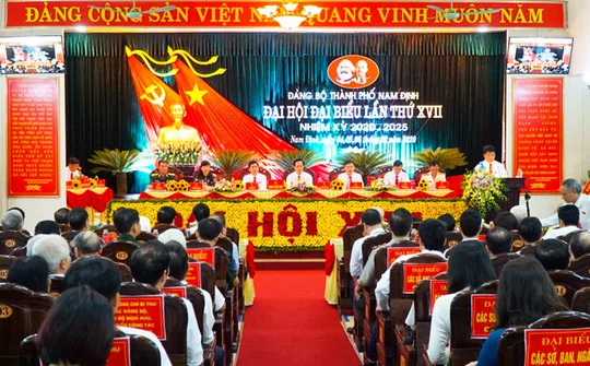 Đảng bộ Thành phố Nam Định: Dấu ấn từ một nhiệm kỳ Đại hội