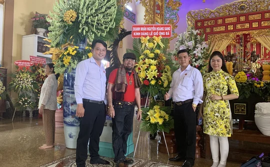 Doanh nhân Nguyễn Hoàng Sang: Tri ân tiền nhân, hướng về cội nguồn, quê hương