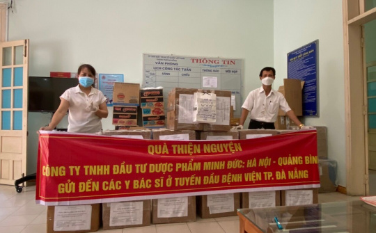 Dược Phẩm Minh Đức:  Làm thiện nguyện từ tâm nguyện của mình