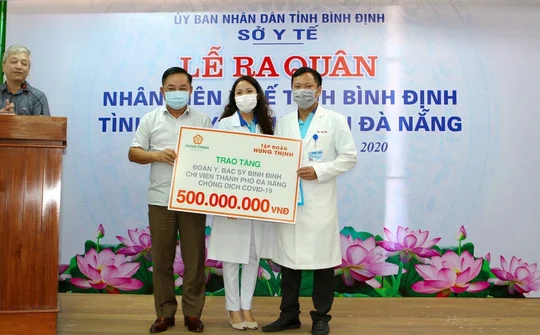 Tập đoàn Hưng Thịnh tiếp sức TP.Đà Đẵng và tỉnh Quảng Nam phòng chống dịch Covid-19
