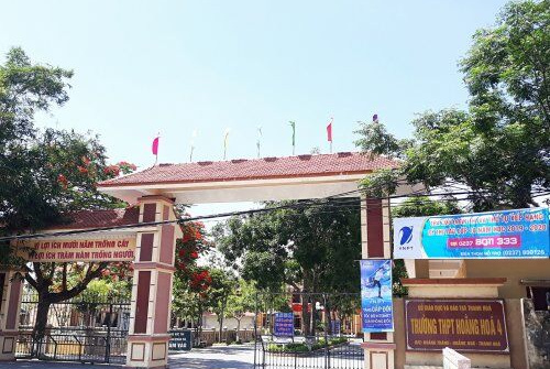 Thanh Hóa: Trường THPT Hoằng Hóa 4 hướng đến đạt chuẩn Quốc gia mức độ II