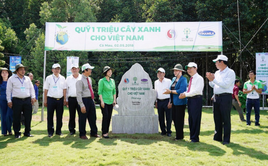 "Quỹ 1 triệu cây xanh cho Việt Nam" góp phần phủ xanh nhiều khu di tích trên cả nước