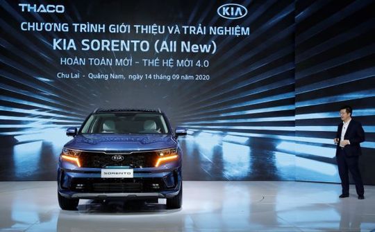 Thaco ra mắt Kia Sorento đổi mới toàn diện thiết kế và công nghệ