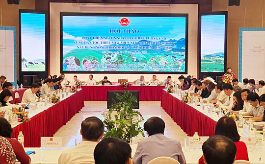 Phát triển nguồn nhân lực chất lượng cao vùng đồng bào dân tộc thiểu số và miền núi