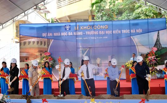 Khởi công công trình Nhà học đa năng, Trường Đại học Kiến trúc Hà Nội