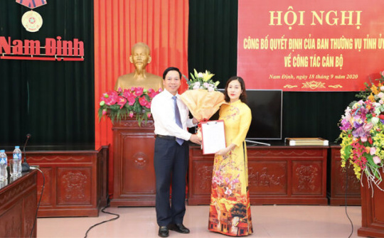 Báo Nam Định có tân Tổng biên tập