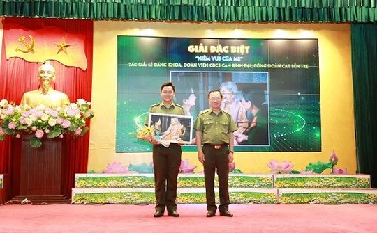 Tôn vinh điển hình tiên tiến trong Công đoàn CAND, giai đoạn 2015 – 2020