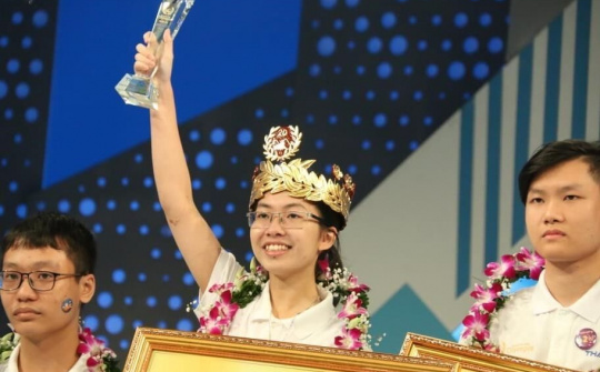 Nữ sinh Ninh Bình giành Quán quân Olympia lần thứ 20