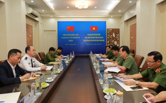 Việt Nam - Trung Quốc tăng cường hợp tác phòng, chống tội phạm