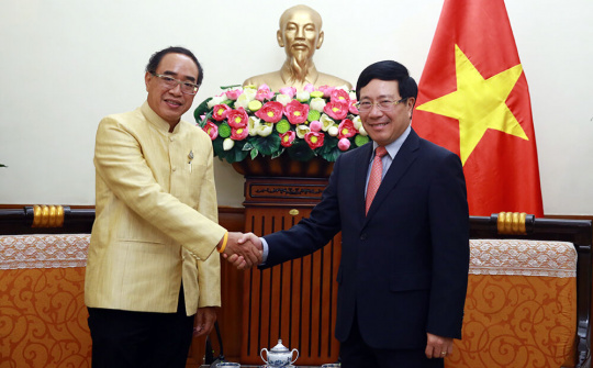 Phó Thủ tướng Phạm Bình Minh tiếp Đại sứ Thái Lan