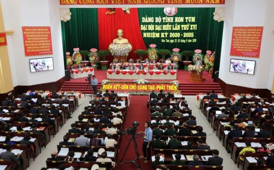 Kon Tum: Đại hội Đại biểu Đảng bộ Tỉnh đầu tiên ở Tây Nguyên