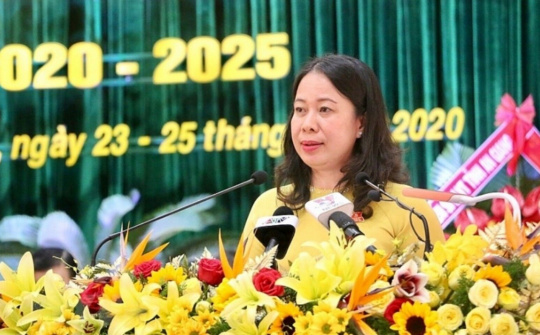 Đồng chí Võ Thị Ánh Xuân tái cử Bí thư Tỉnh ủy An Giang khóa XI