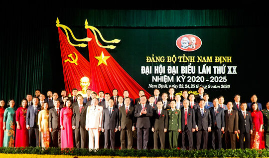Đại hội đại biểu Đảng bộ tỉnh Nam Định lần thứ XX thành công tốt đẹp
