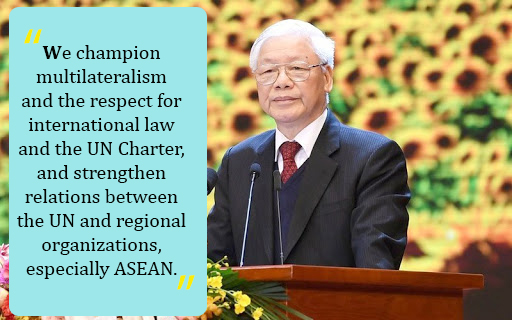 Top leader urges UN to serve as “incubator” for multilateral cooperation initiatives