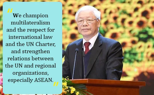 Top leader urges UN to serve as “incubator” for multilateral cooperation initiatives