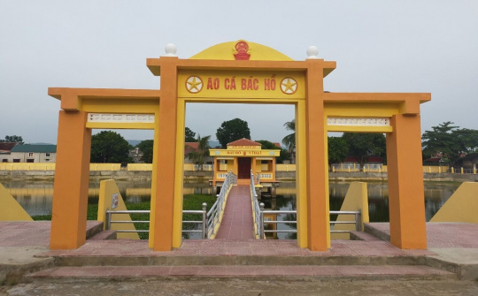 Độc đáo “Ao cá Bác Hồ” giữa vùng quê xứ Thanh