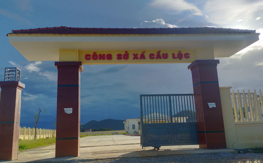 Cầu Lộc: Nỗ lực thực hiện mục tiêu xây dựng nông thôn mới