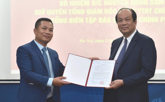 Ông Nguyễn Hồng Sâm được bổ nhiệm làm quyền Tổng Giám đốc Cổng TTĐT Chính phủ