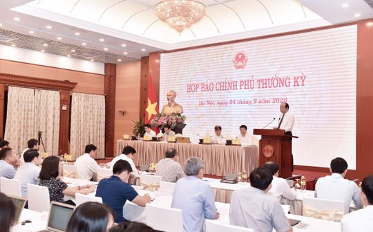 Họp báo Chính phủ thường kỳ tháng 8/2020