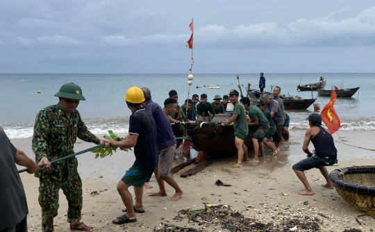 BĐBP Quảng Nam dốc toàn lực chống bão số 4